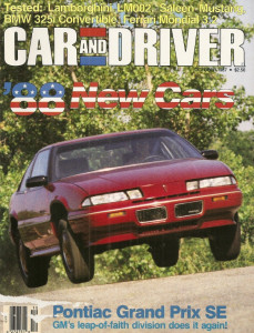 CAR & DRIVER 1987 OCT - SALEEN, SIERRA COSWORTH